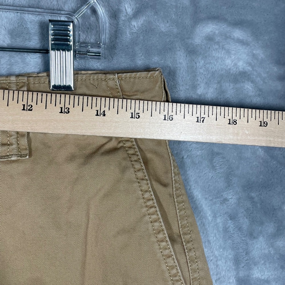 Polo Ralph Lauren Mens Relaxed Fit Cargo Shorts Khaki Tan Cotton Size 30 - Picture 7 of 10